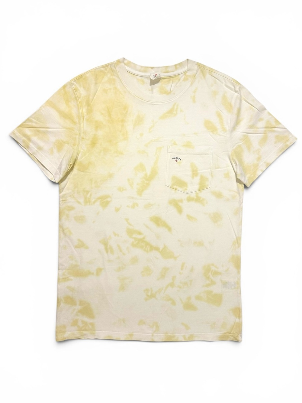 Noah NYC Yellow Splatter Tie-dye Tee Medium